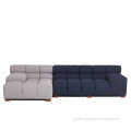 China Minimalist Modular Sofa Modern style Tufty Time Large and small Living Room Sofa in Fabric and Wood Frame Supplier
